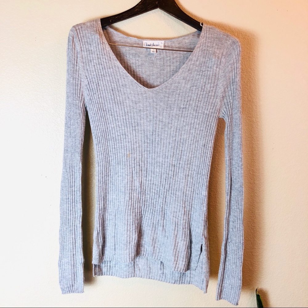 🛍NWT Cloud Chasers Gray Top Blouse
